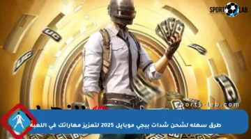 طرق سهلة لشحن شدات ببجي موبايل 2025 لتعزيز مهاراتك في اللعبة